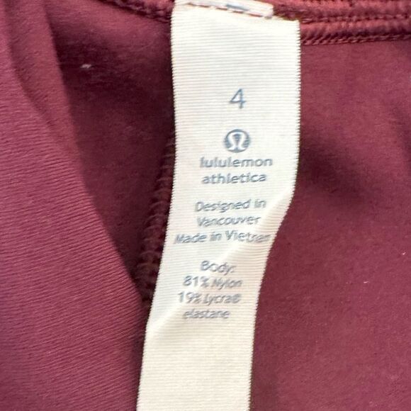 Lululemon Capri leggings sz 4 - Picture 4 of 5